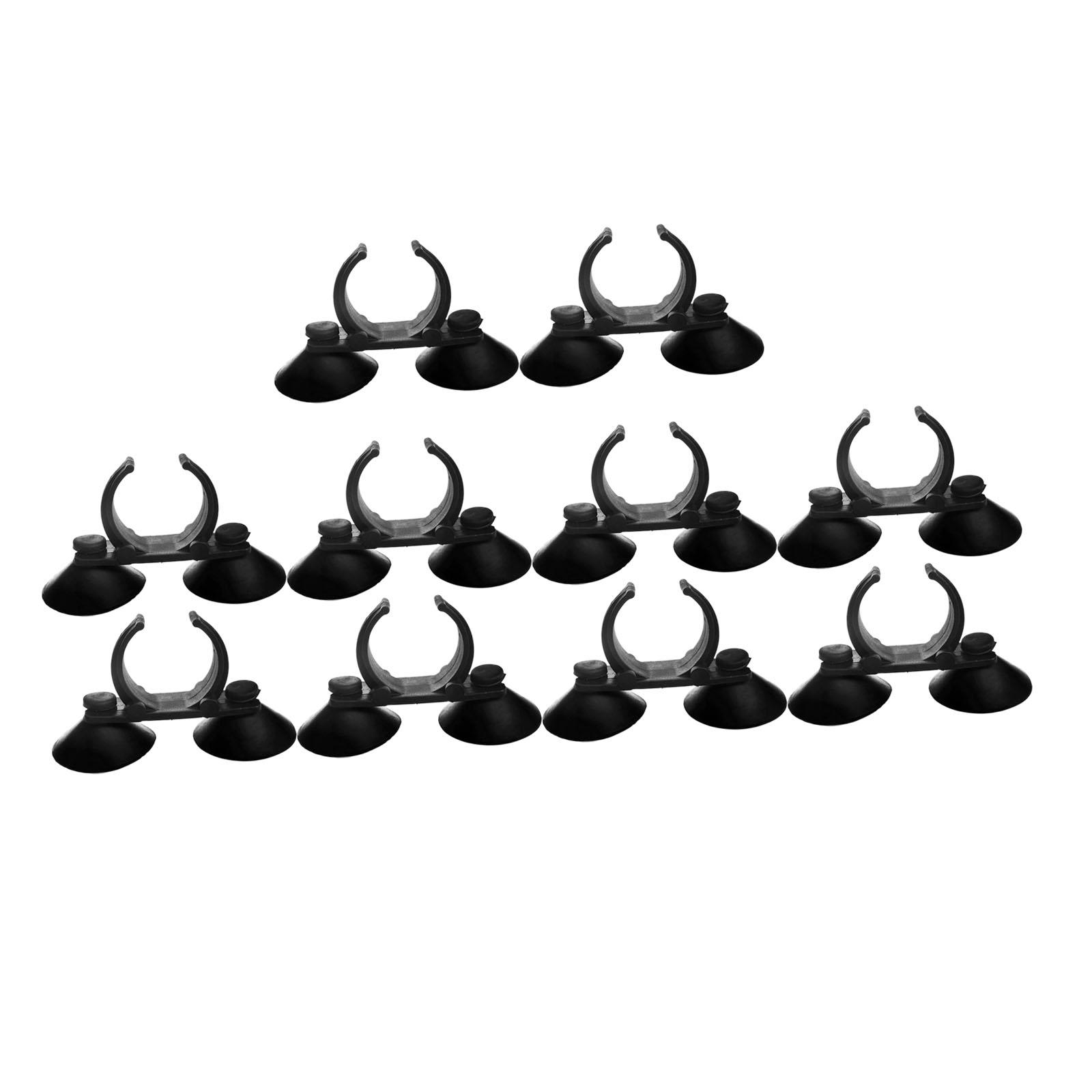 Fish Tank Heater - 10 adet akvaryum ısıtıcı vantuz klipsleri